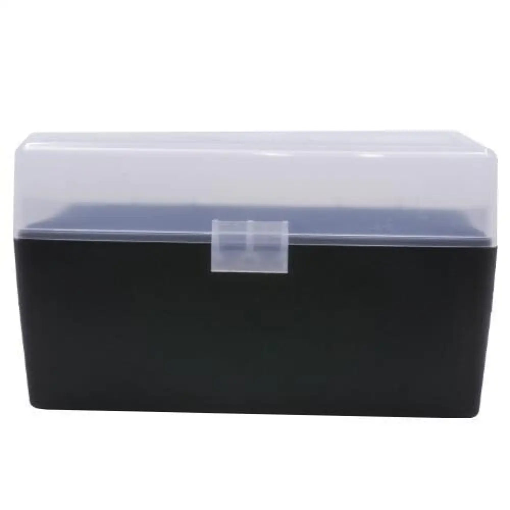 Berry’s Mfg Ammo Boxes Box #409 -.243/.308 Cal 50/rd Clear/black Buy at Faith and Freedom Outdoors