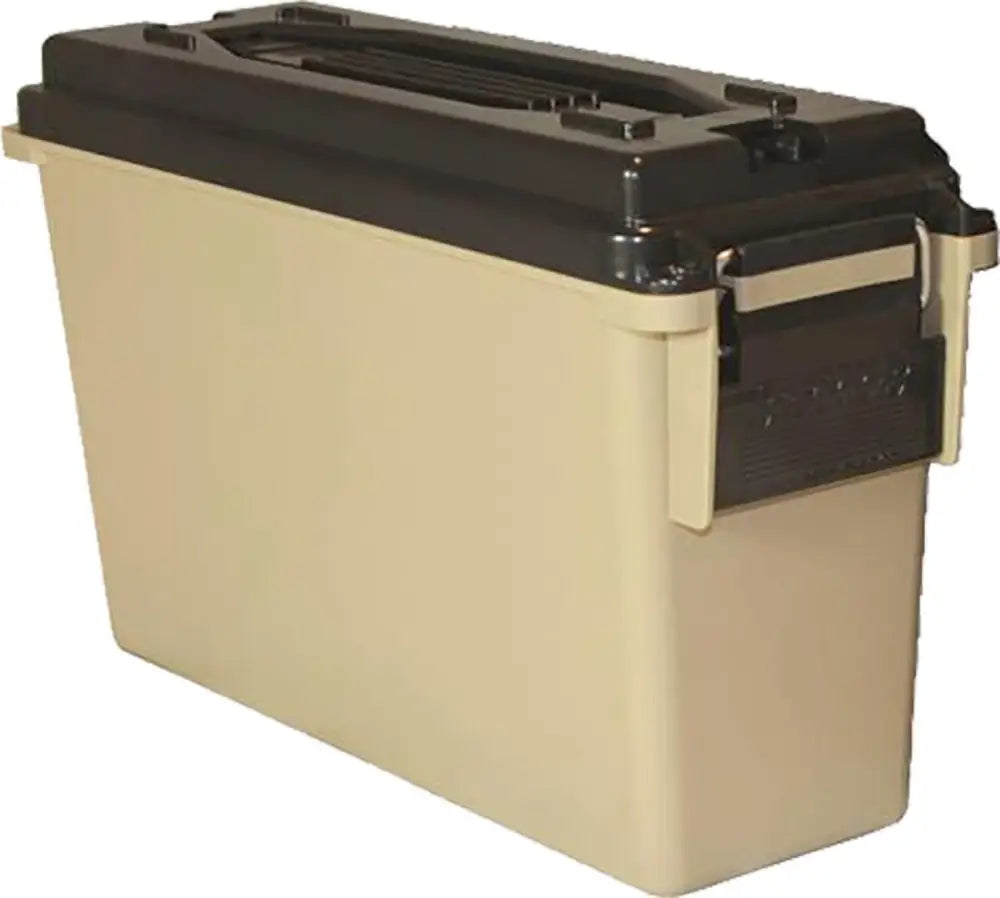 Berry’s Mfg Ammo Cans & Dry Box 40 Cal. Plastic can (tan) 9.25’’l x 3.5’’ Bw 3.75’’tw 6.75’’ h Buy at Faith and Freedom