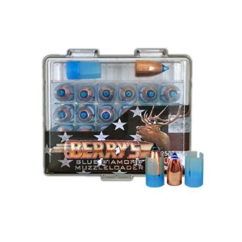 Berry’s Mfg Muzzleloader Bullets & Sabots|muzzleloader Sabots Blue Diamond 50 Cal. with 275 Gr 25/ct Buy at Faith