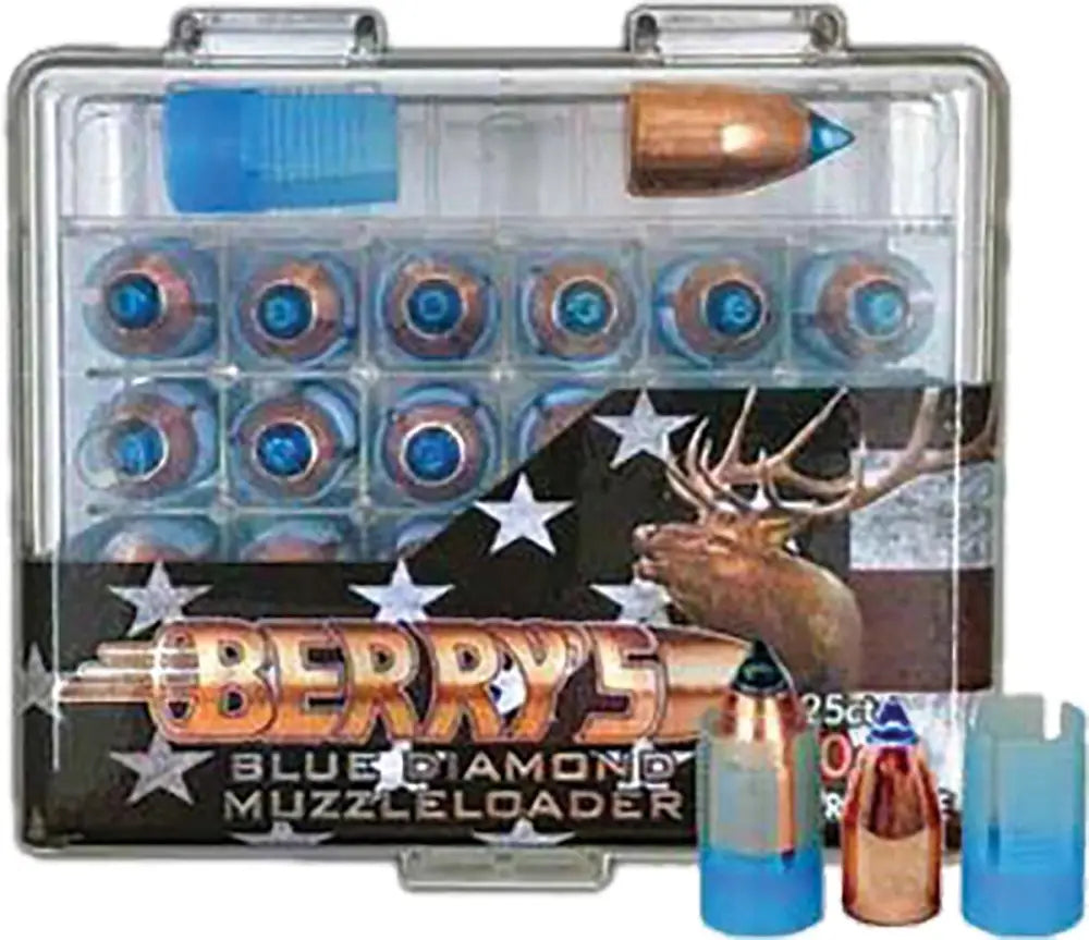 Berry’s Mfg Muzzleloader Bullets & Sabots|muzzleloader Sabots Blue Diamond 50 Cal. with 305 Gr 25/ct Buy at Faith