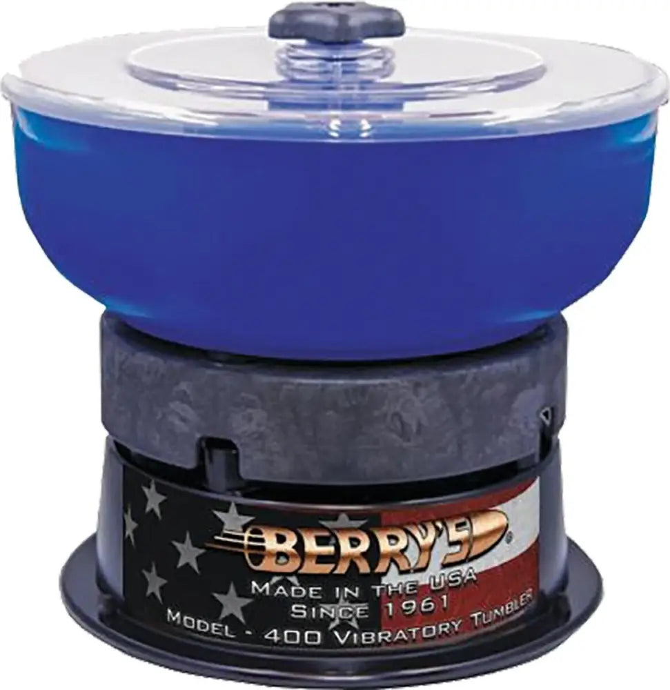 Berry’s Mfg Tumblers & Media 400 Vibratory Tumbler (110v) Buy at Faith and Freedom Outdoors