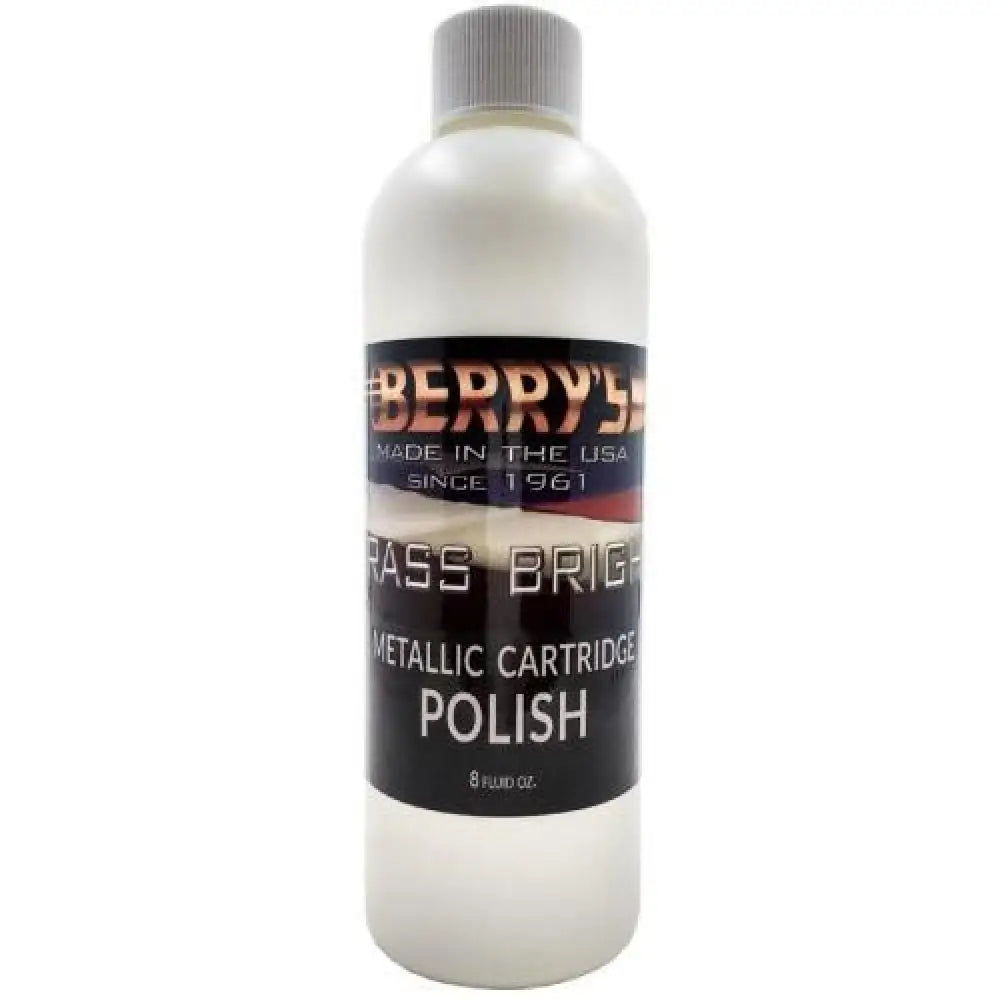 Berry’s Mfg Tumblers & Media Brass Bright Polish 32 Oz. Bottle Buy at Faith and Freedom Outdoors