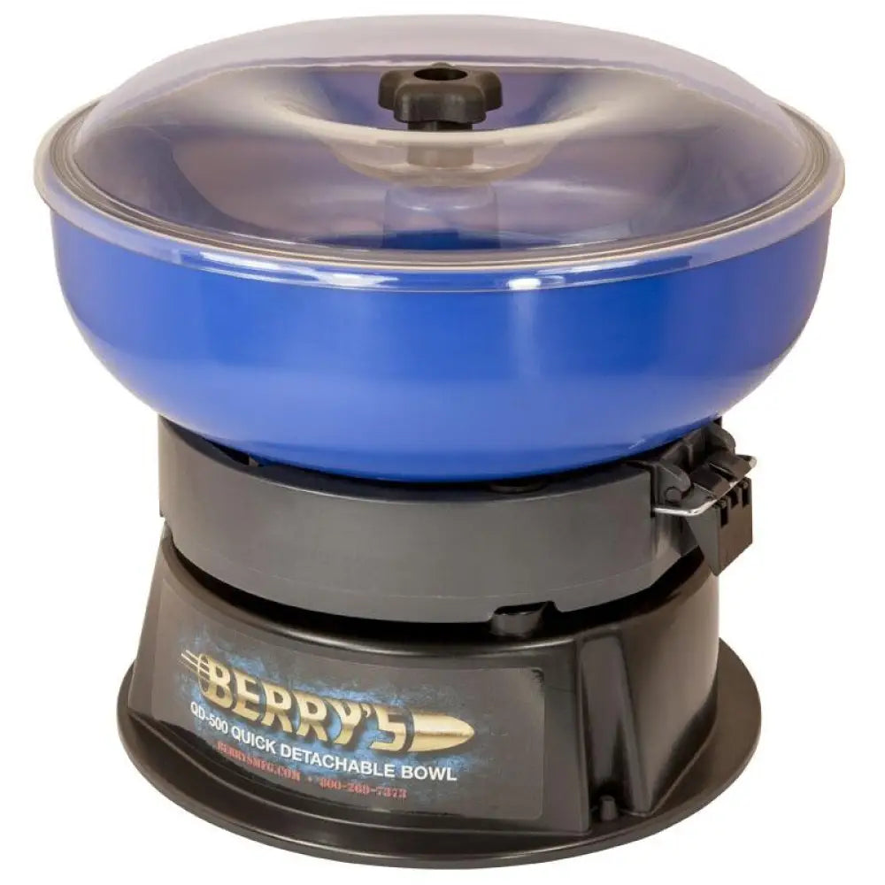 Berry’s Mfg Tumblers & Media Qd-500 Vibratory Tumbler with Detachable Bowl Buy at Faith and Freedom Outdoors