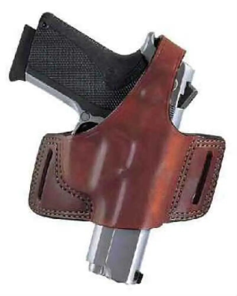 Bianchi 5 Black Widow Leather Holster Plain Tan Size 14 Right Hand 15190