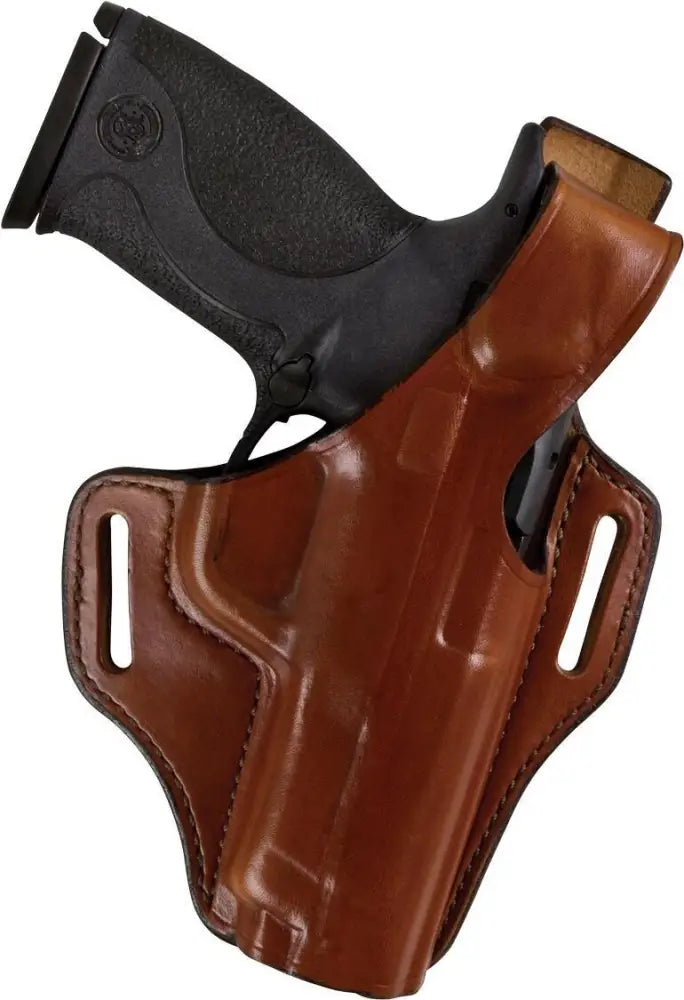 Bianchi Gun Holsters Model 56 Serpent Thumb Snap S&w 640 j Frame 2’’ Right Hand Plain Tan Buy at Faith and Freedom