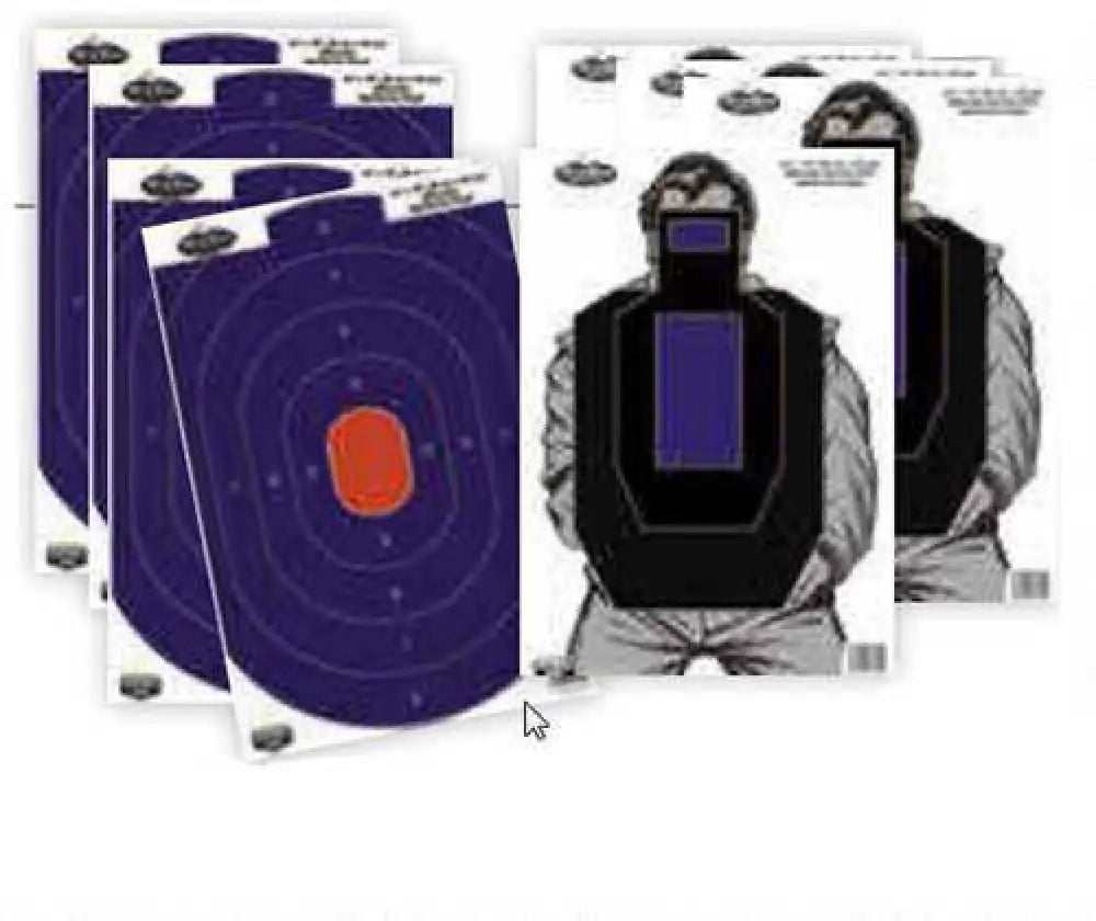Birchwood Casey Bc-35735 Dirty Bird Combo Pack Silhouette Paper Target 12’’ x 18’’ 8 Per Pkg - Bc-35735