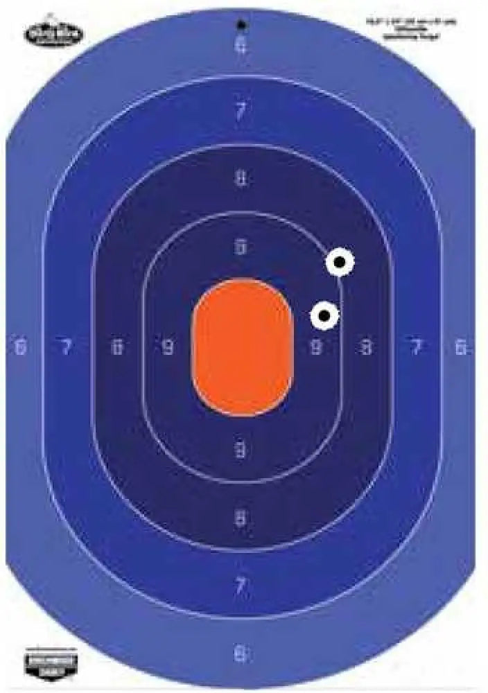 Birchwood Casey Bc-35763 Dirty Bird Silhouette Oval Tagboard Target 16.50’’ x 24’’ 3 Per Pkg - Bc-35763