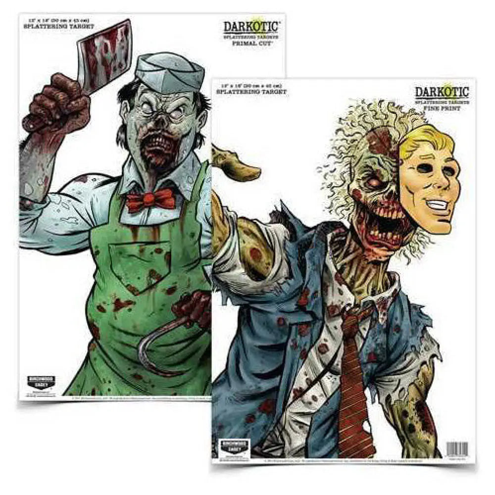 Birchwood Casey Darkotic Combo Primal Cut/fine Print (4 of Each) Targets 35638
