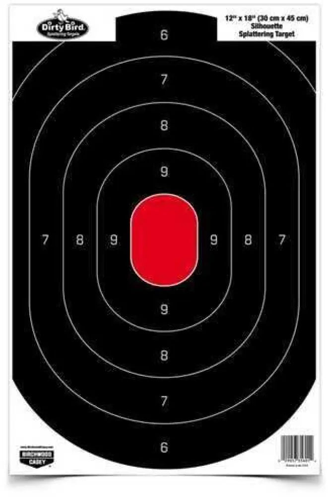 Birchwood Casey Dirty Bird 12’’x 18’’ Silhouette Target (per 50) Md: 35609