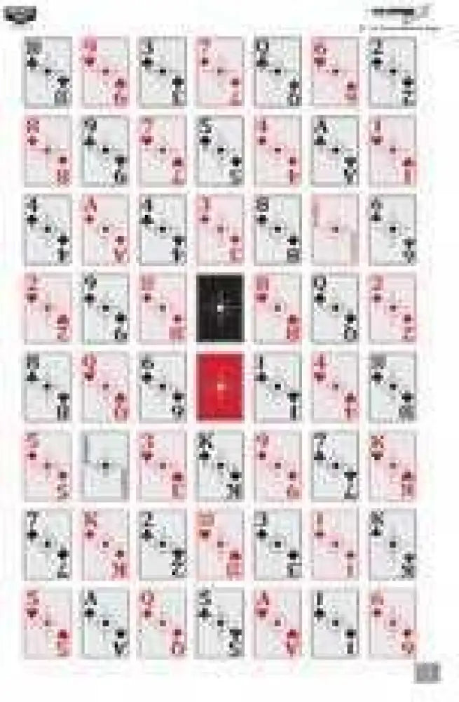 Birchwood Casey Eze-scorer 52-card Shoot-up 23’’ x 35’’ Per 5 Md: 37026