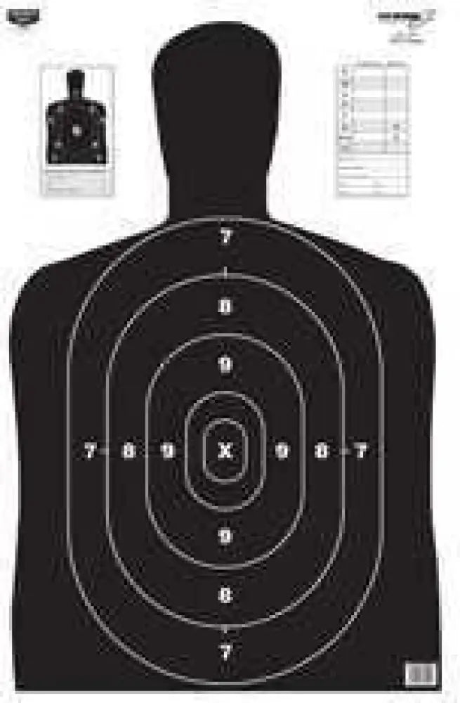 Birchwood Casey Eze-scorer Bc27 Black 23’’ x 35’’ Per 5 Md: 37020