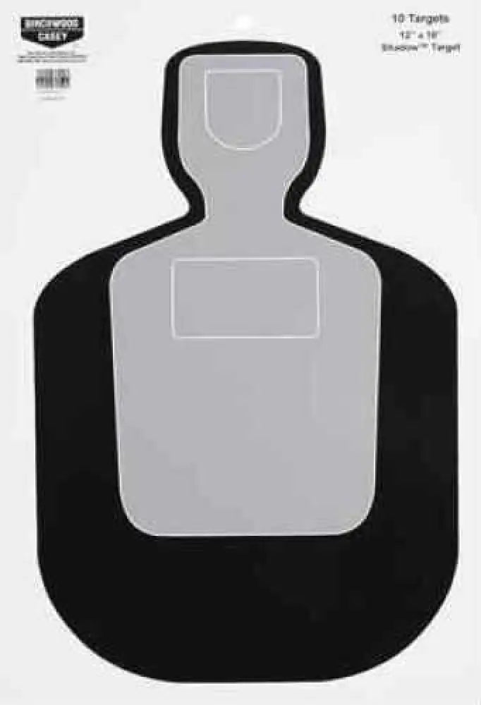 Birchwood Casey Eze-scorer Silhouette 12’’x18’’ Bc19 8 Sheet Pack 37201