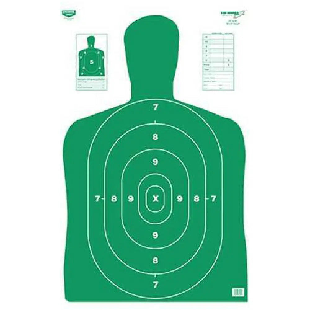 Birchwood Casey Eze-scorer Silhouette Green 23’’ x 35’’ (per 5) 37015