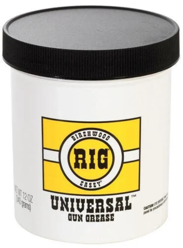 Birchwood Casey Gun Oils & Cleaning Solvents Rig Universal Grease - 12 Oz Buy at Faith and Freedom Outdoors