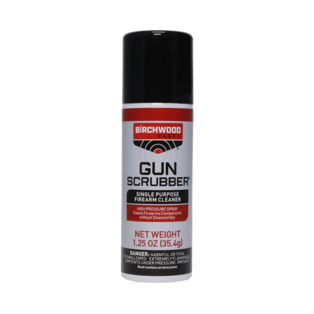 Birchwood Casey Gun Oils & Cleaning Solvents Scrubber Single Purpose Firearms Cleaner - 1.25oz Aerosol Buy at Faith