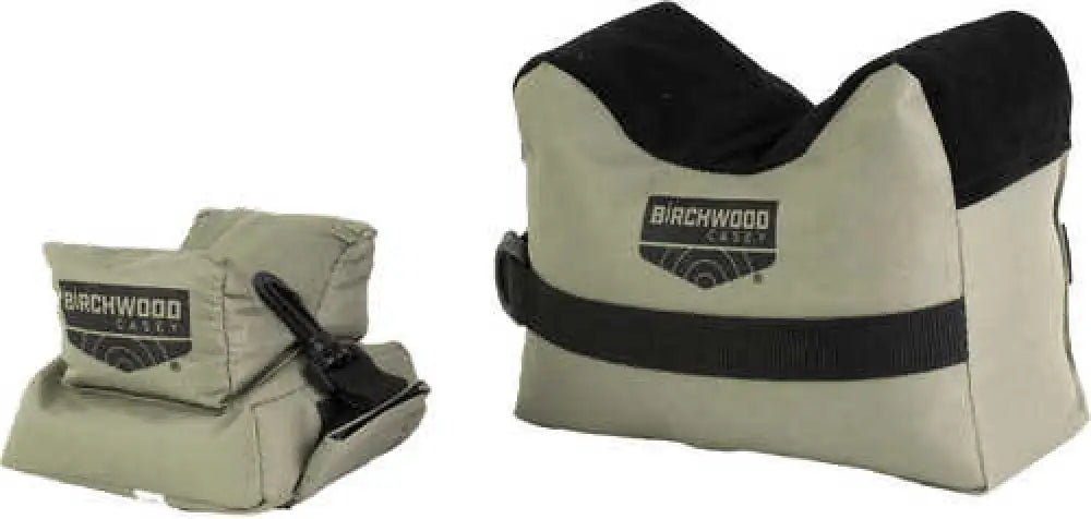 Birchwood Casey Gun Rest Bag Two Piece Shooting Bags Water Resistant 600d Polyester Non-slip Bottom - Bc-grf