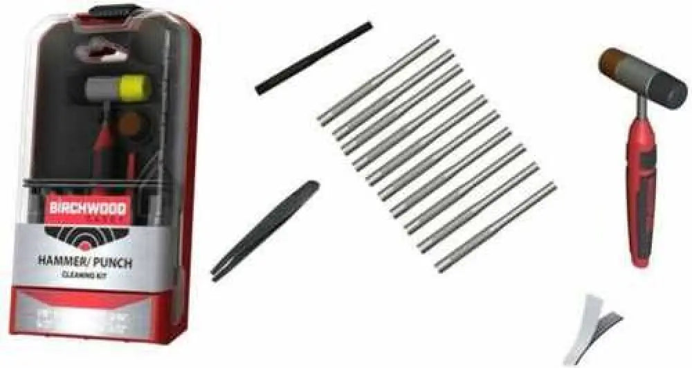 Birchwood Casey Hmpnchkit Hammer and Punch Set 19 Pieces - Hmpnchkit