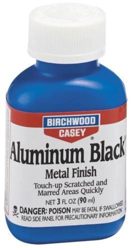 Birchwood Casey Paint Stain Polish & Finish Aluminum Black Metal - 3 Oz Buy at Faith and Freedom Outdoors