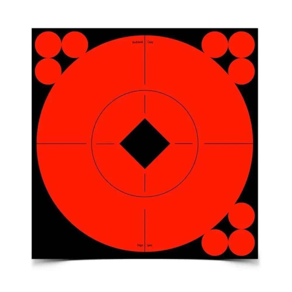 Birchwood Casey Paper Targets Adhesive Target Spots 6’’ 10/ct Buy at Faith and Freedom Outdoors