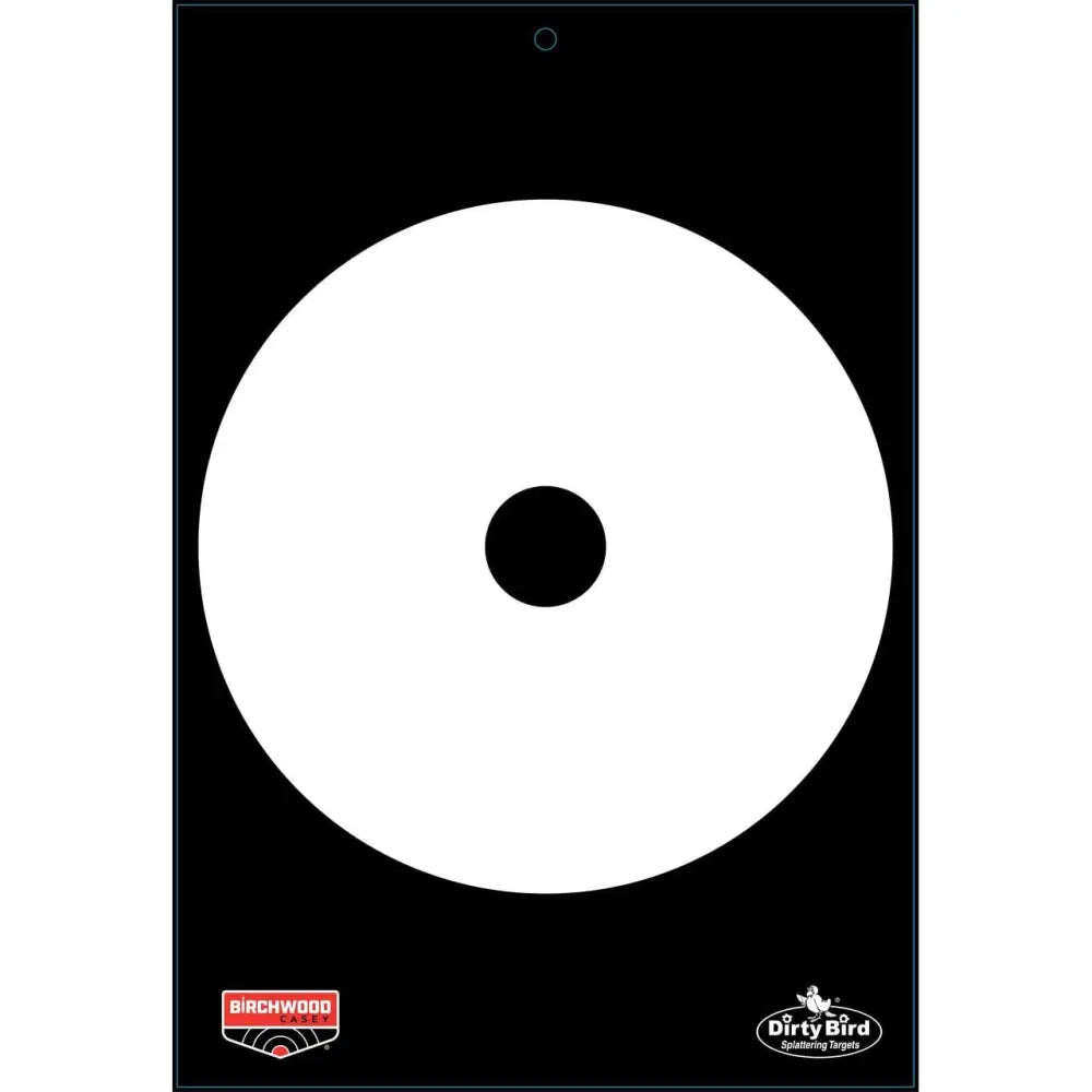 Birchwood Casey Paper Targets Dirty Bird Quickdraw Contrast Target 12’’x18’’ 6/ct Buy at Faith and Freedom Outdoors