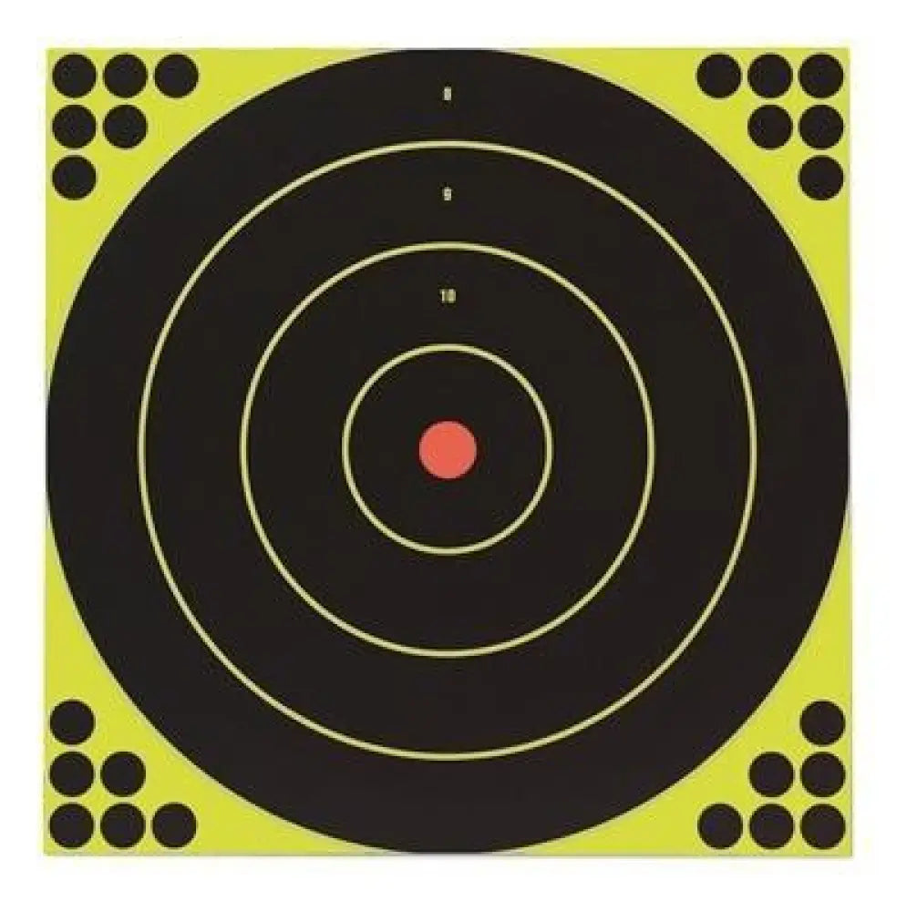 Birchwood Casey Paper Targets Shoot-n-c 12’’ Bull’s-eye 12/ct Buy at Faith and Freedom Outdoors