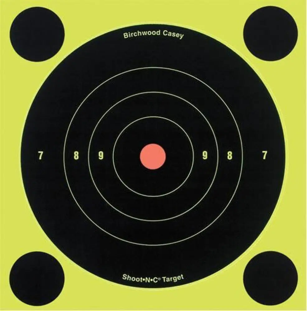 Birchwood Casey Paper Targets Shoot-n-c 8’’ Bull’s Eye Buy at Faith and Freedom Outdoors
