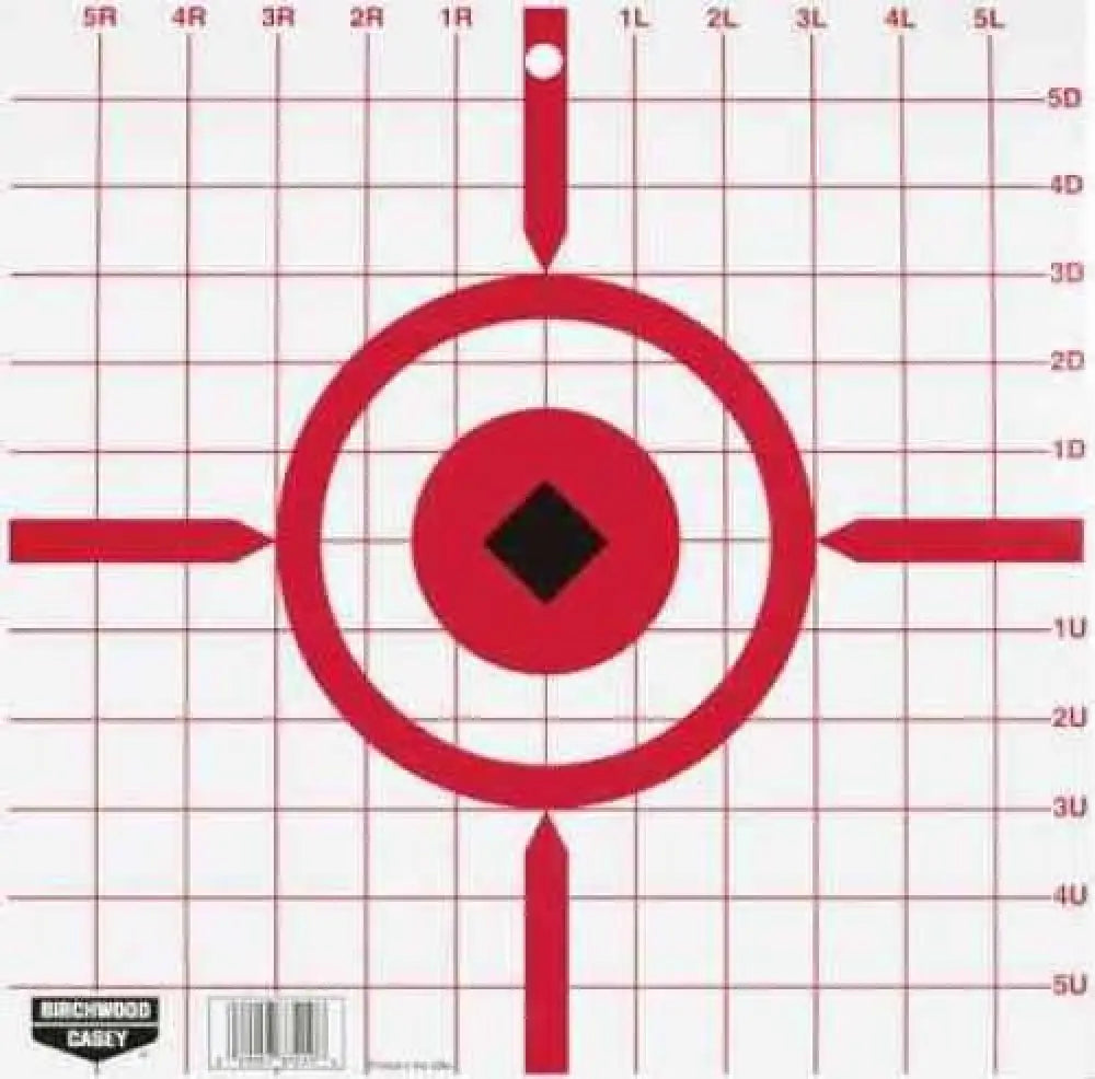 Birchwood Casey Rigid 12’’crosshair Sight-in Target /10 37210