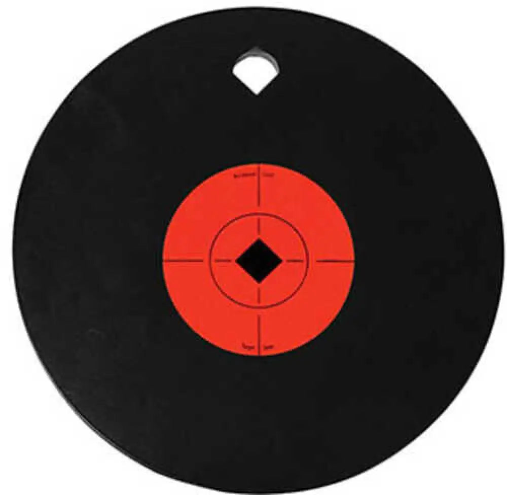 Birchwood Casey Rnd15 Round Steel Target Plate 15’’ Centerfire Rifle/handgun Black/red/white Nm500 Hanging - Rnd15