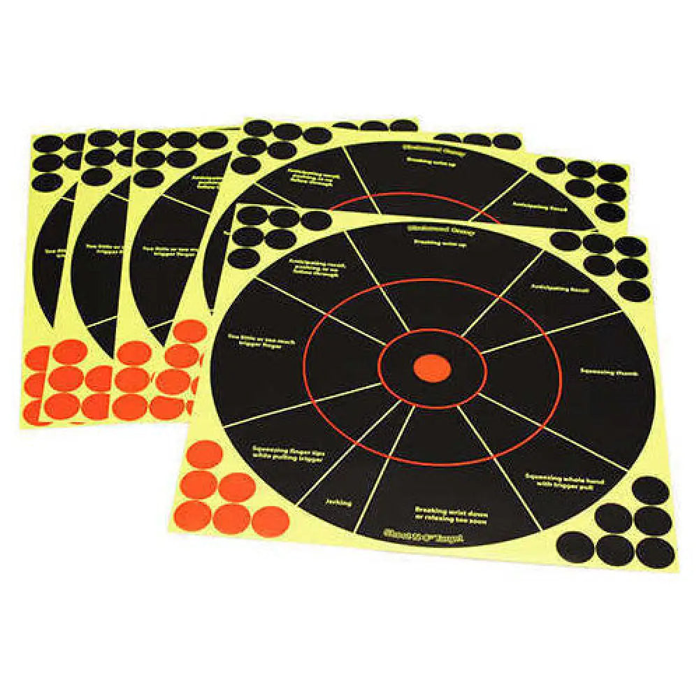 Birchwood Casey Shoot-n-c 12’’ Handgun Trainer Target 5 Targets Per Pack - 34032
