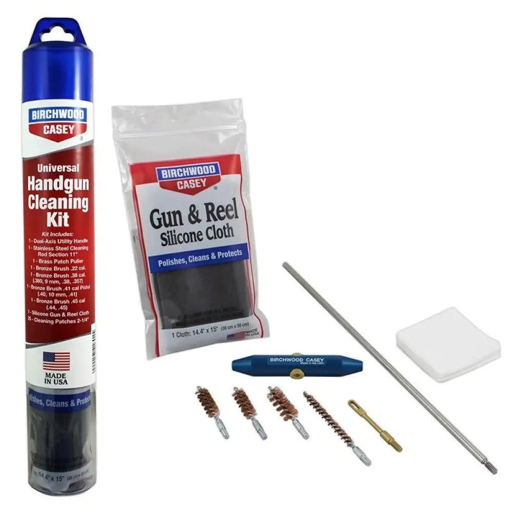 Birchwood Casey Shooting|gun Cleaning Kits Universal Handgun Stainless Steel Kit Buy at Faith and Freedom Outdoors