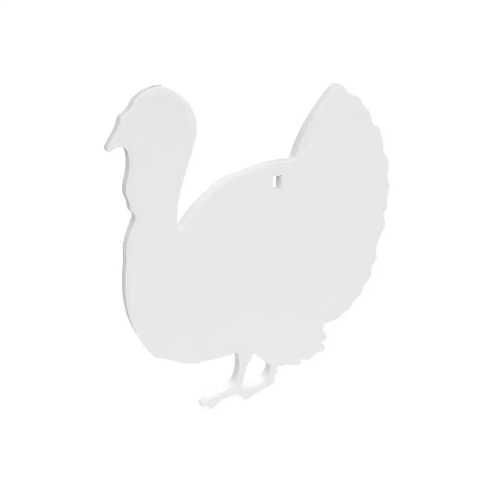 Birchwood Casey Steel Targets Ar500 3/8’’ 1 Hole Animal Sileft Handouette Target - Turkey 1/ct Buy at Faith and Freedom