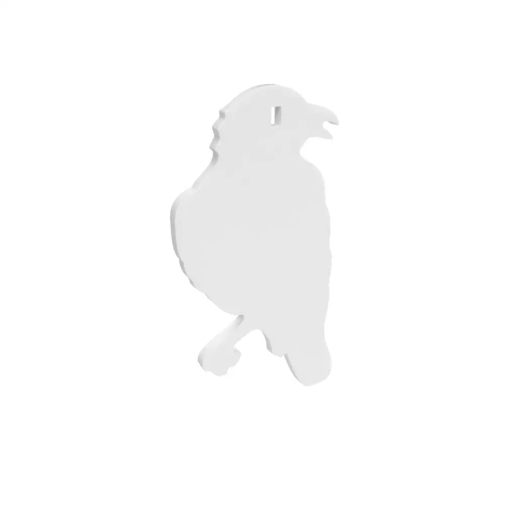 Birchwood Casey Steel Targets Ar500 3/8’’ 1 Hole Animal Sileft Handouette Target - Crow 1/ct Buy at Faith and Freedom