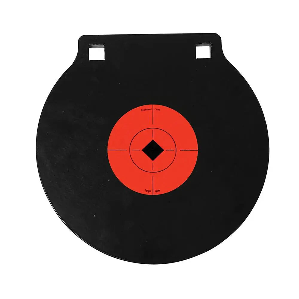 Birchwood Casey Steel Targets World of Double Hole Ar500 Gong 10’’ 3/8’’ Thick Buy at Faith and Freedom Outdoors