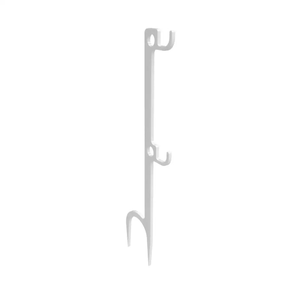 Birchwood Casey Target Stands & Accessories Double Hook Steel Hanger Ground Stake - White Buy at Faith and Freedom