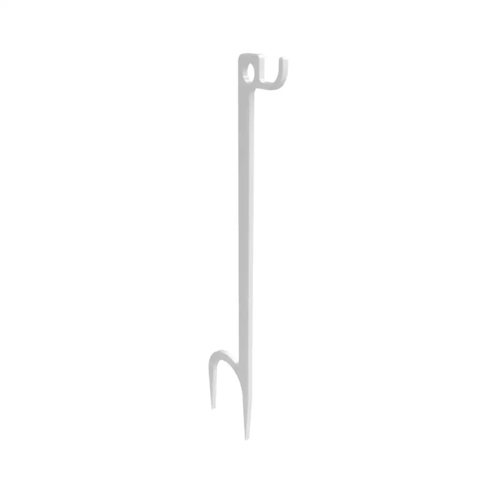 Birchwood Casey Target Stands & Accessories Single Hook Steel Hanger Ground Stake - White Buy at Faith and Freedom