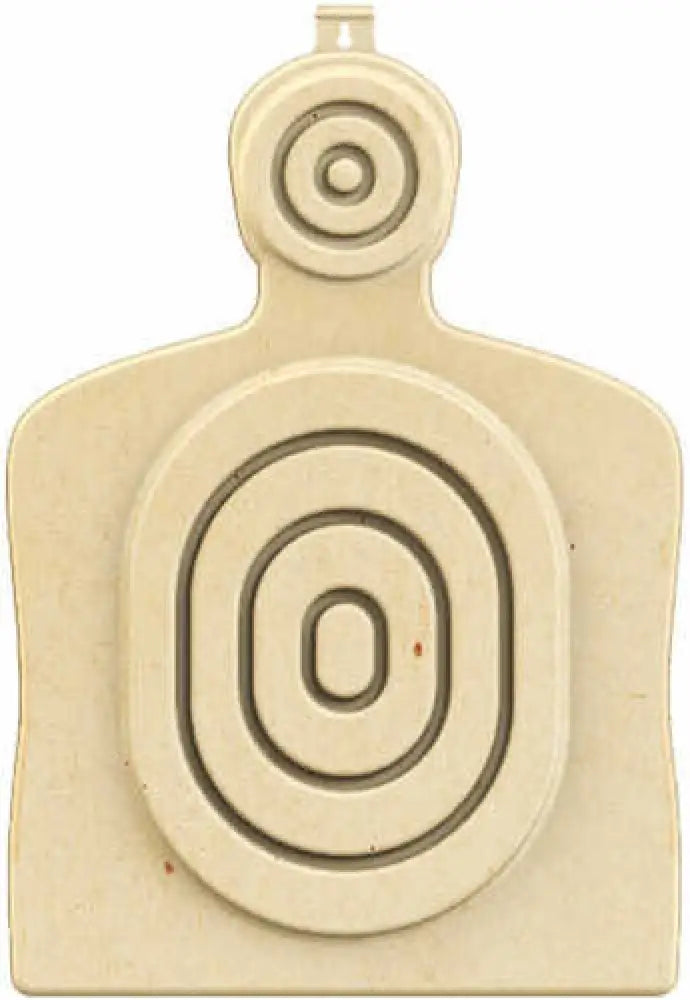 Birchwood Casey Torso Target 31.25’’ h x 21.25’’ w 1’’ d 3d Bullseye Tan 3 Per Pack - 3dtgttbtt