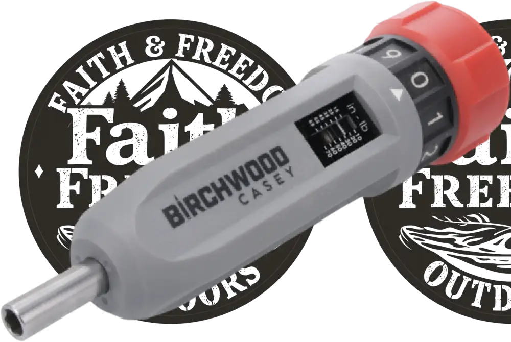 Birchwood Casey Trqw Torque Wrench Set Gray/red Ar-15 Firearm - Trqw