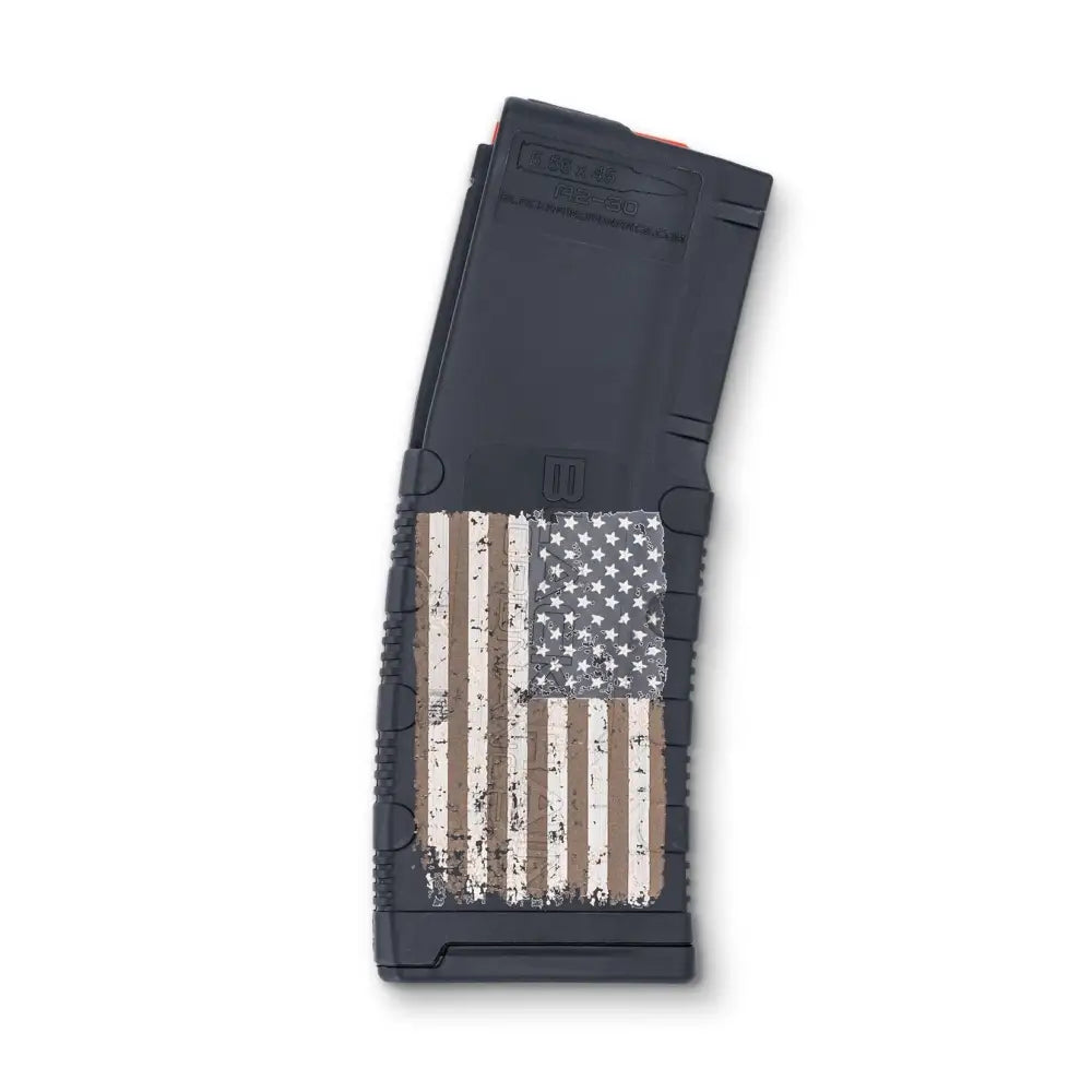 Black Rain Ordnance Inc Rifle Magazines American Flag Ar Magazine 5.56x45 30 Round Buy at Faith and Freedom Outdoors