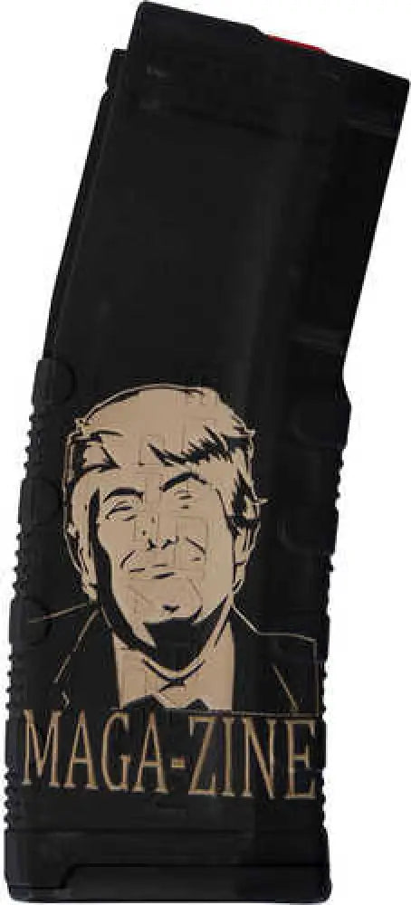 Black Rain Ordnance Magazine 30 Round Polymer with Trump Maga-zine Engraving Fits Ar-15 Platform - Mag30trumpmagazne