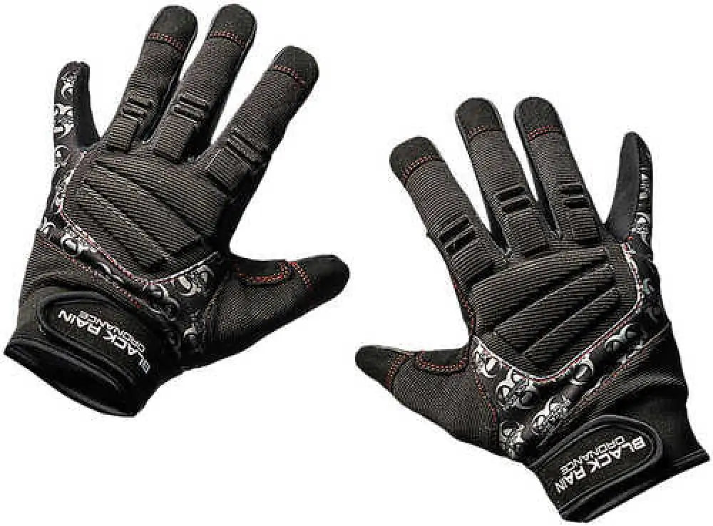 Black Rain Ordnance Tactgloveblk/gryxl Tactical Gloves Black/gray Xl Velcro - Tactgloveblk/gryxl