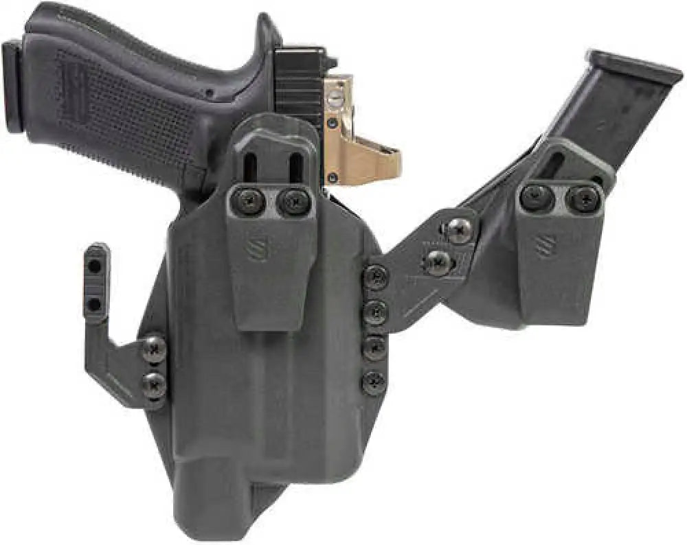 Blackhawk 416876bk Stache Inside-the-waistband 76 Polymer Iwb Fits Glock 43x/48 Sf Xsc Ambidextrous Hand - 416876bk