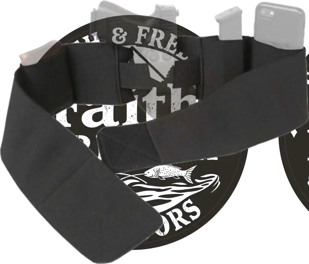 Blackhawk 60sb00bk Stache N.a.c.h.o. Xl Elastic Handgun - 60sb00bk