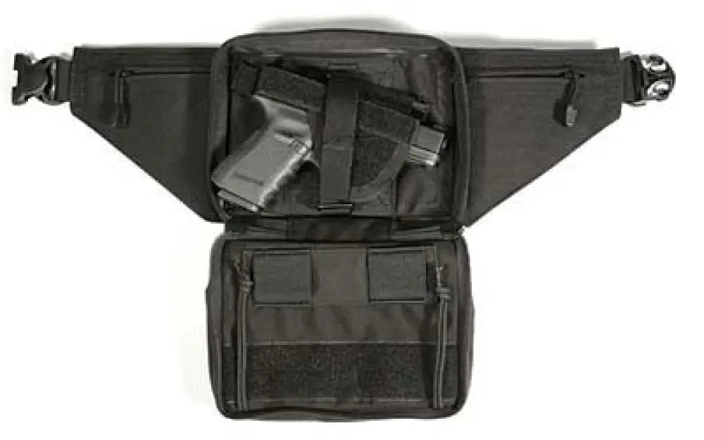 Blackhawk Concel Wpn Fannypack Med Black Buy at Faith and Freedom Outdoors - Packs & Bags - Fanny Pack