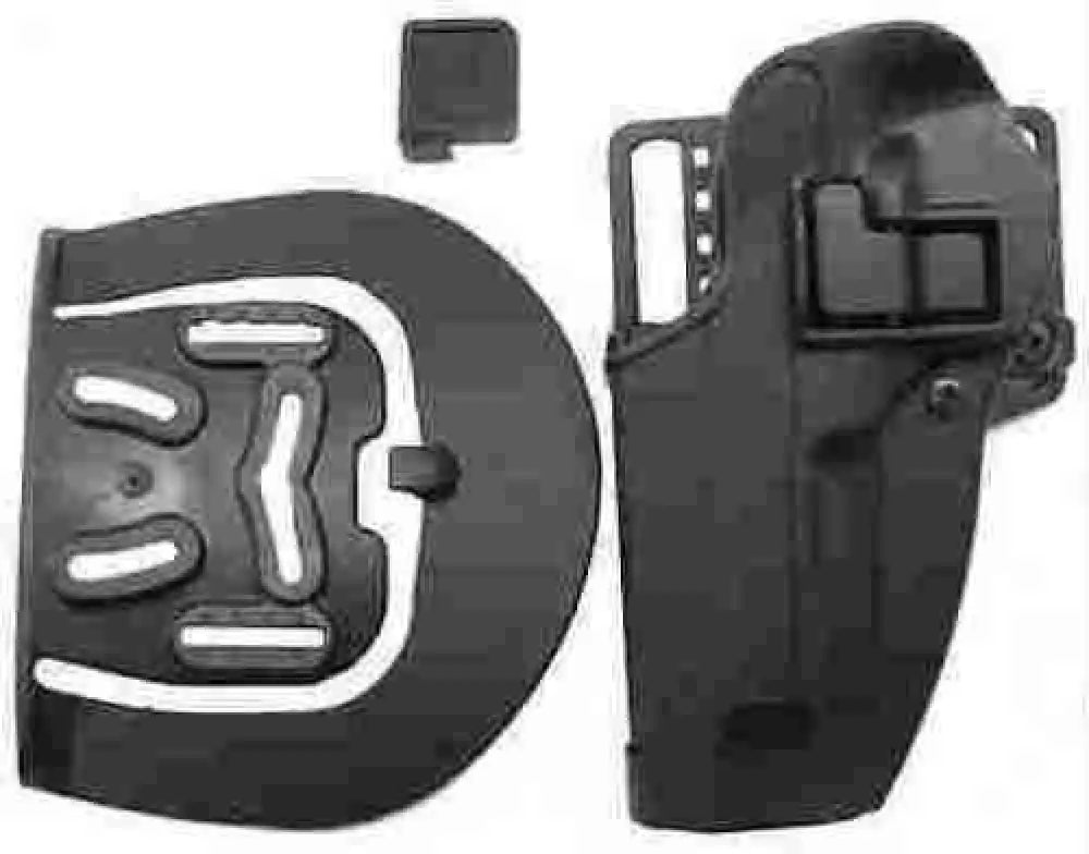Blackhawk Cqc Serpa Belt Holster Left Hand Ber 92/96 (not Elite/brig) Carbon Fiber Loop and Paddle 410504bk-l