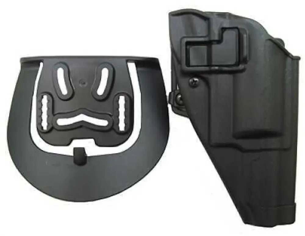 Blackhawk Cqc Serpa Belt Holster Right Hand Taurus Judge 3’’ Cylinder Carbon Fiber Loop and Paddle 410544bk-r