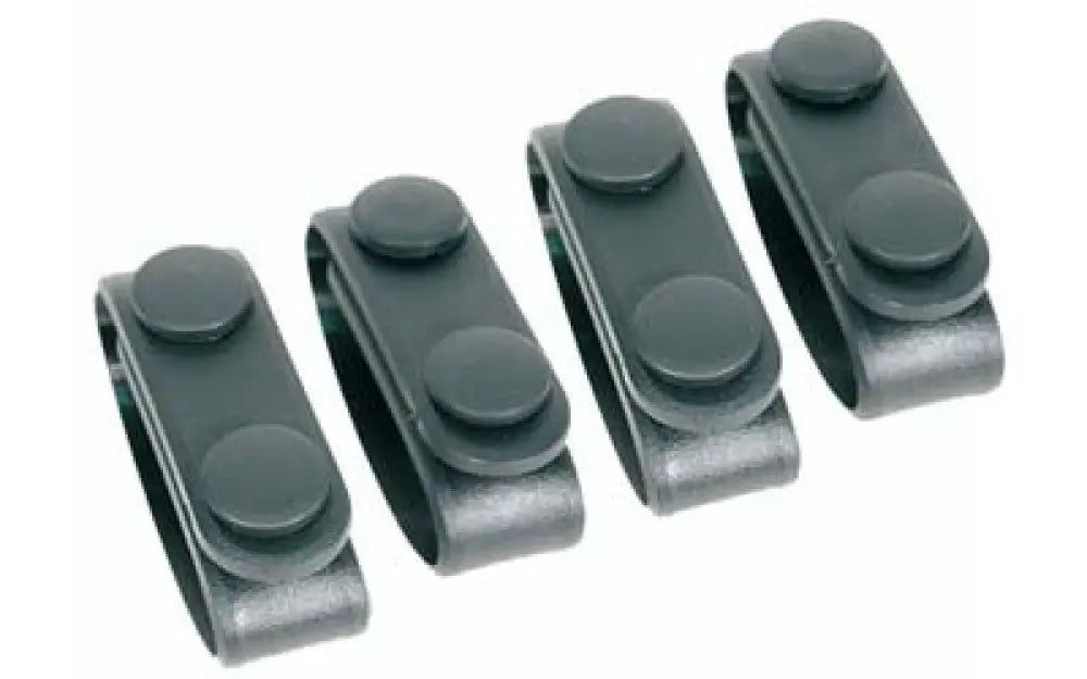 Blackhawk Molded Belt Keepers (4) Black Buy at Faith and Freedom Outdoors - Belts - Keeper