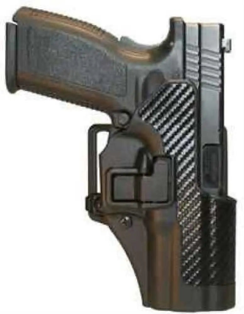 Blackhawk Products Group Serpa Cf Belt & Paddle Holster Plain Matte Finish for Glock 20/21 Swmp Right Hand 410513bk-r
