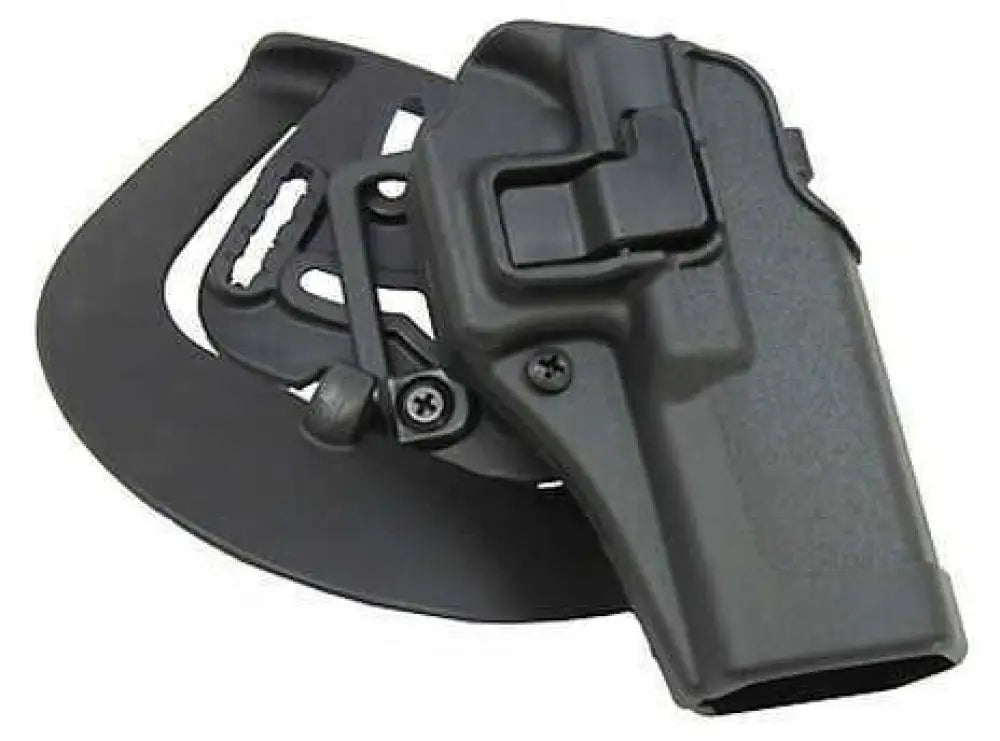 Blackhawk Products Group Serpa Cf Belt & Paddle Holster Plain Matte Finish for Glock 17/22/31 Right Hand 410500bk-r