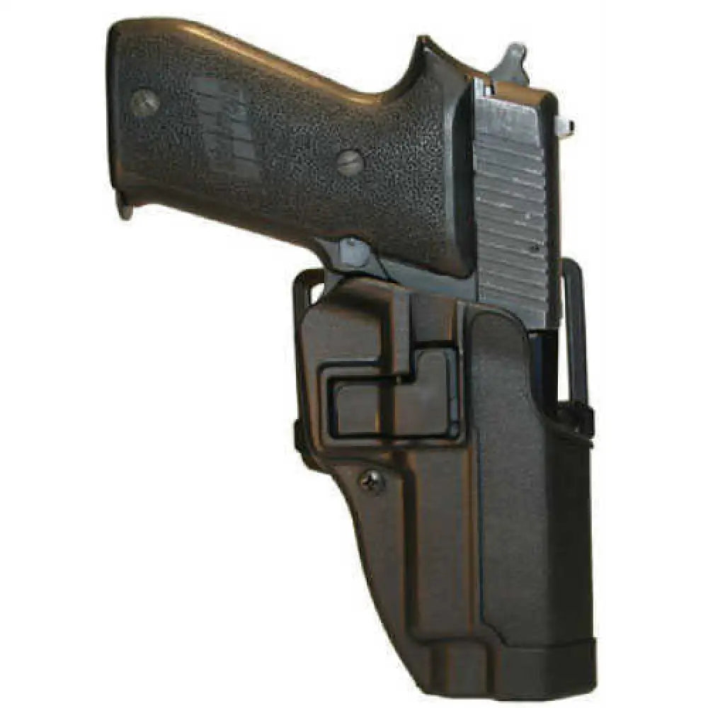 Blackhawk Products Group Serpa Cqc Matte Holster with Active Retention System - Left Size 06: Sig 220/2 410506bk-l