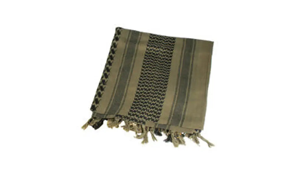 Blackhawk Shemagh Od/black Buy at Faith and Freedom Outdoors - Headwear - Shemaugh